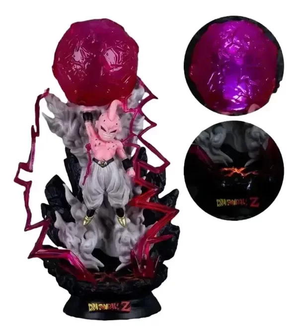 Producto - Figura Diorama Pequeño Buu atacando con luz-Dragon ball (24cm)