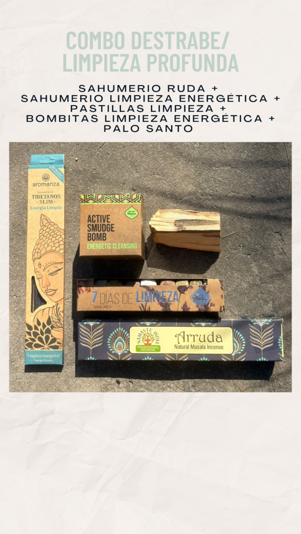 Producto - Combo Destrabe/Limpieza Energética