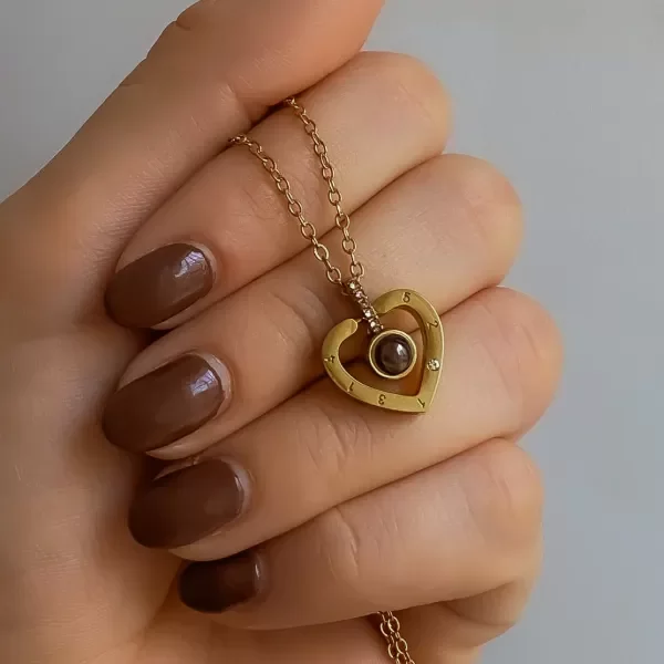 Producto - COLLAR NEYLA "TE AMO EN 100 IDIOMAS" 45-50CM