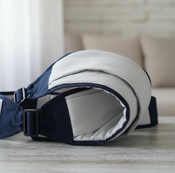 Producto - PORTA BEBE ERGONOMICO GRIS (Posición en "M")