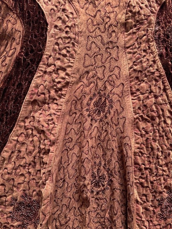 Producto - pollera boho marron - 2