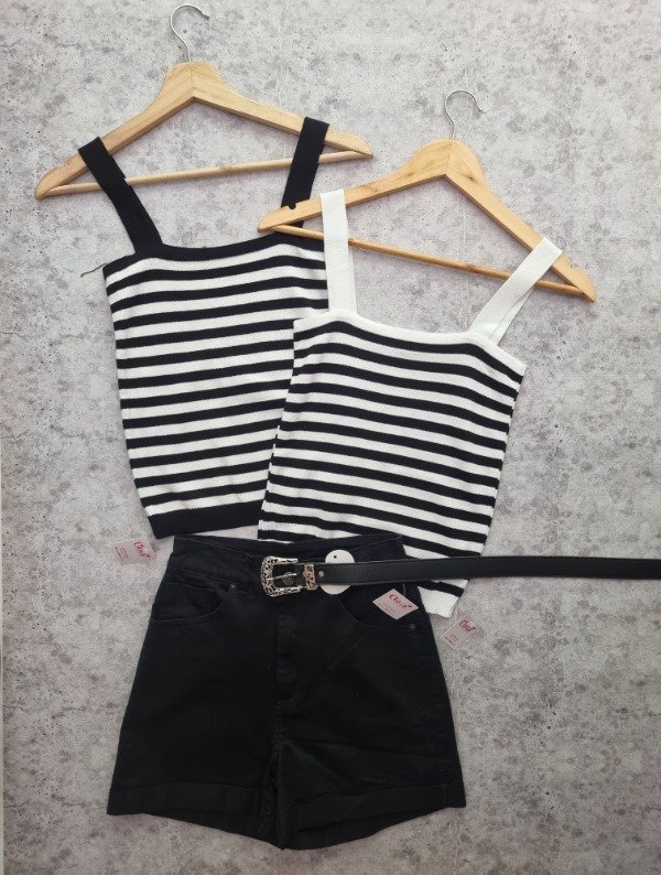 Producto - MUSCULOSA DE HILO RAYADA (RM0453)