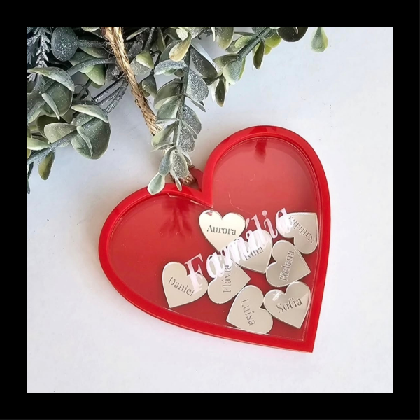 Producto - Adorno familia con dijes