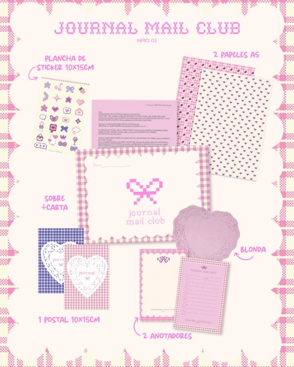 Producto - Journal Mail Club - Edición 01