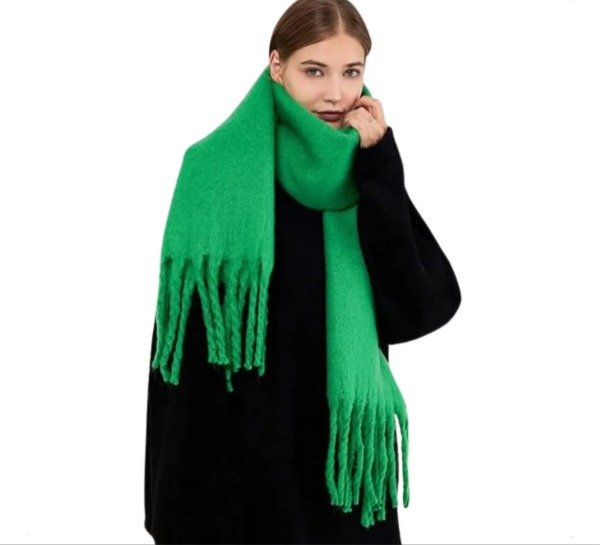 Producto - Bufanda nube verde