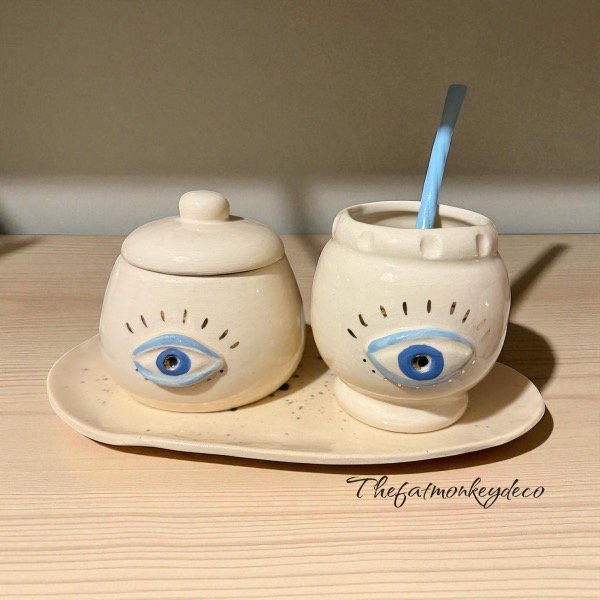 Producto - Set mate ojo protector