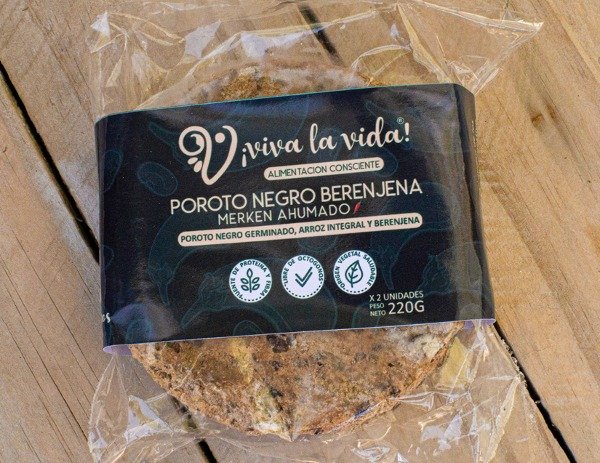 Producto - VIVA LA VIDA MEDALLON POROTOS NEGROS x 2