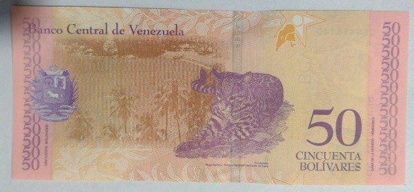 Producto - Venezuela 50 bolivares 2018 - 0
