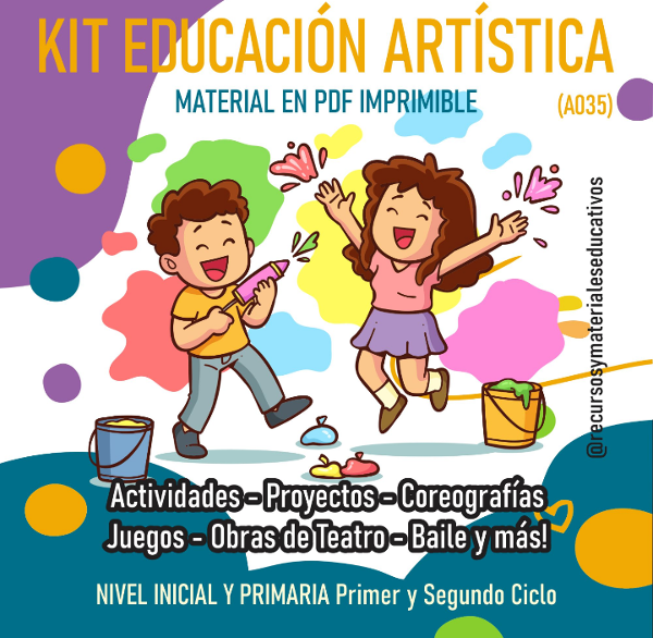 Producto - KIT  EDUCACION ARTISTICA