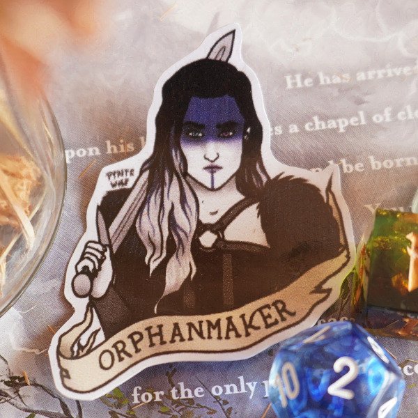 Producto - Sticker Orphanmaker (Yasha Nydoorin)