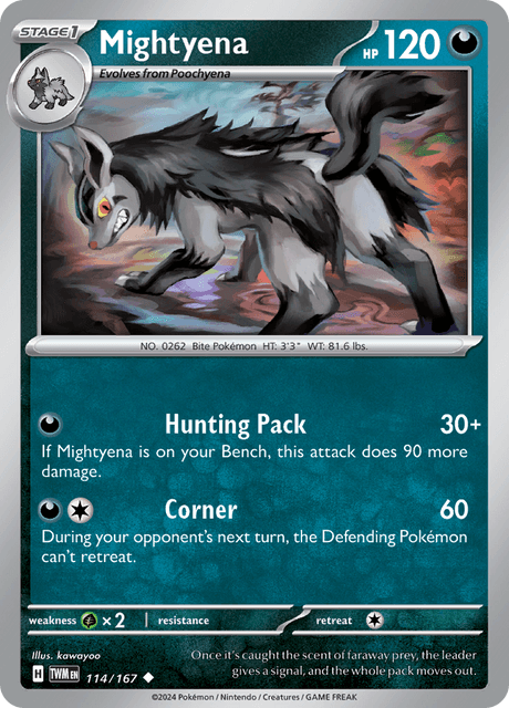 Producto - Mightyena - 114/167