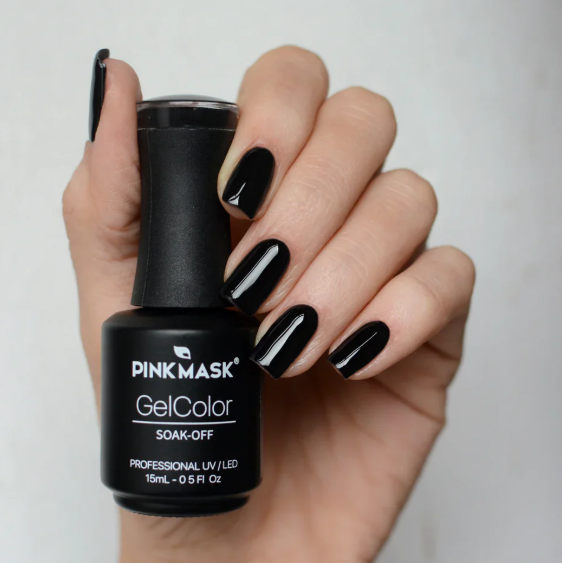 Producto - Esmalte back in black Pink Mask negro
