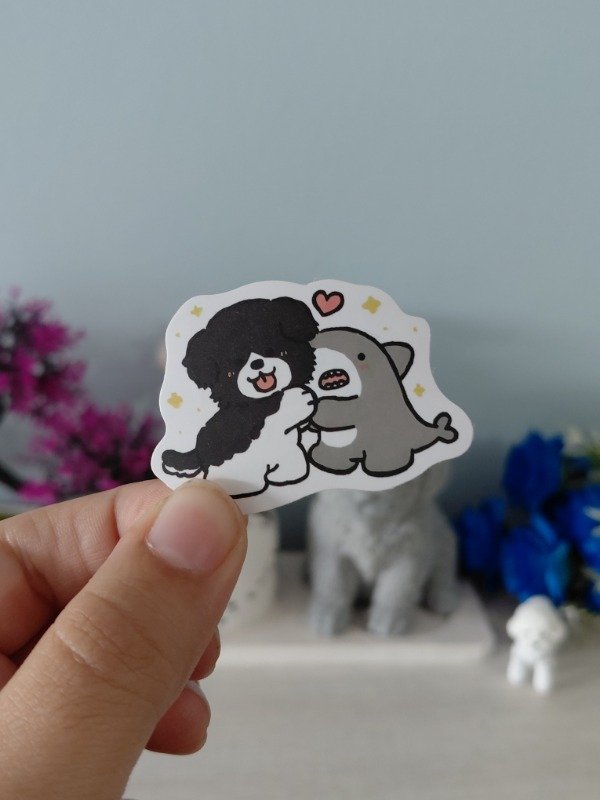 Producto - Sticker "Perritos cute" 535