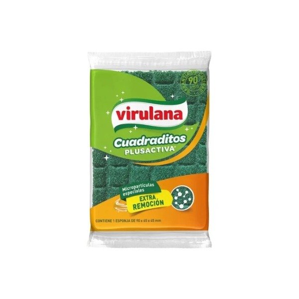 Producto - Esponja Cocina Virulana Cuadraditos