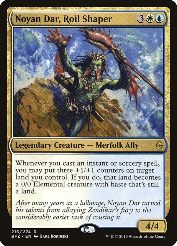 Producto - Noyan Dar, Roil Shaper #216  Battle for Zendikar