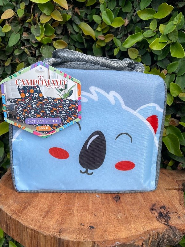 Producto - Sábanas infantiles 1 1/2 + lunchera de regalo - 10
