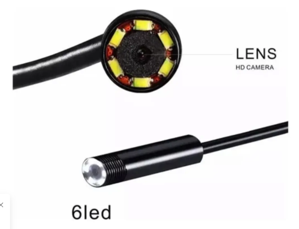 Producto - Cámara Endoscópica Hyc 3 en 1 USB Tipo C Boroscopio 2m LED - 2