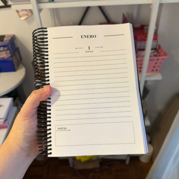 Producto - Agenda diaria 2026 sin horarios