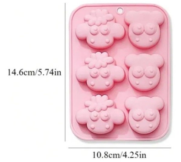 Producto - MOLDE SILICONA OVEJAS X6 - 1