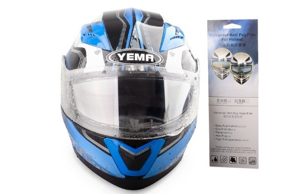 Producto - FILM PROTECTOR ANTI LLUVIA PARA VISOR CASCO .