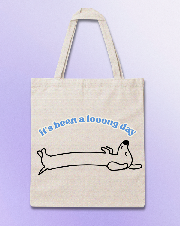 Producto - Totebag "It's been a long day"