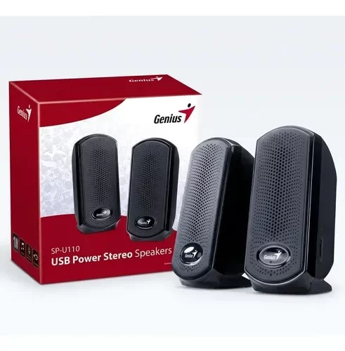 Producto - PARLANTES DE MESA GENIUS PC SALIDA 3.5 Y USB