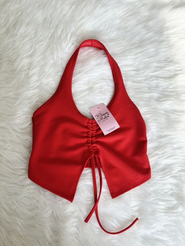 Producto - TOP MICROFIBRA ATAR CUELLO