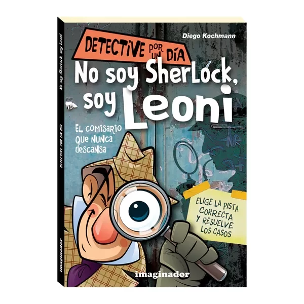 Producto - No soy Sherlock, soy Leoni - Diego Kochmann - Ed. Imaginador
