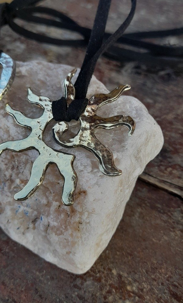 Producto - Collar sol (tres chapas) - 2