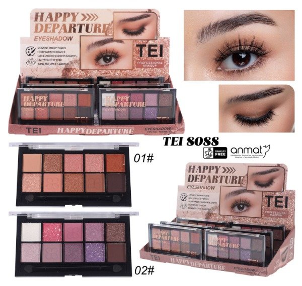 Producto - PALETA DE SOMBRAS 10 COLORES TEI