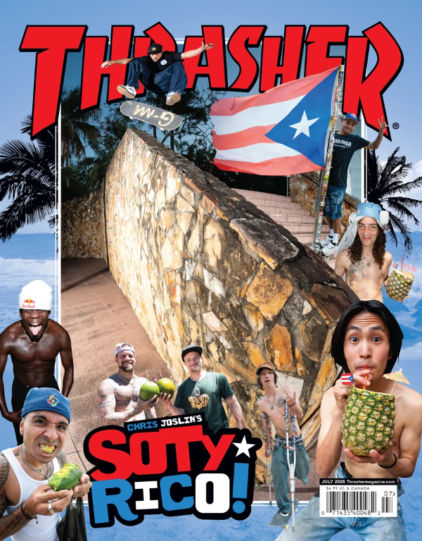 Producto - REVISTA THRASHER MAGAZINE JULIO 2026