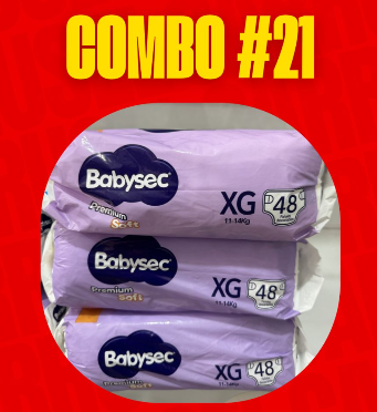 Producto - COMBO 21 - 3 BABYSEC PACKAHORRO PREMIUM SOFT ( TALLE A ELECCION )