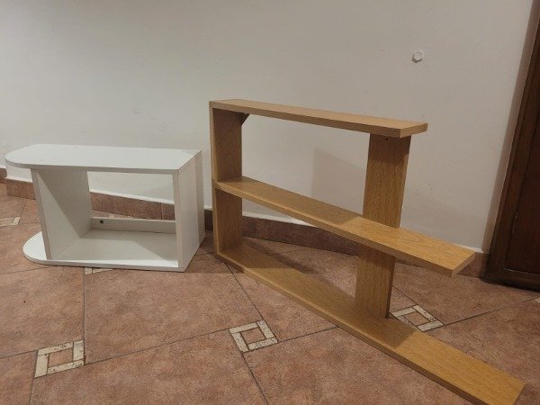 Producto - PAR ESTANTERIA REPISA MELAMINA 64x36x29 Y 97x55x12. PRECIO POR AMBAS #12016
