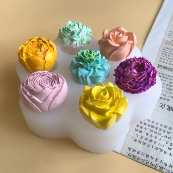 Producto - Molde mix flores x 7