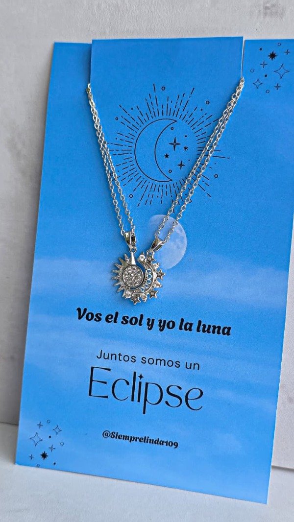 Producto - Collar compartido eclipse con imán