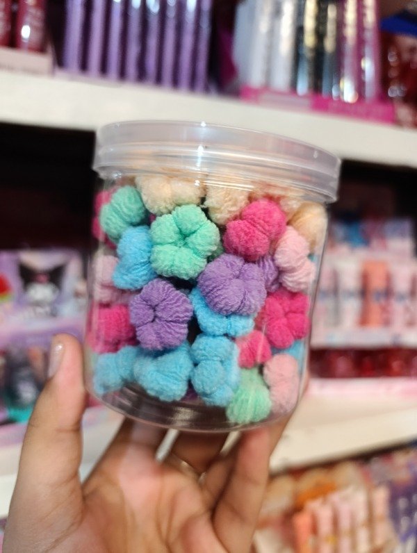 Producto - Tarro de mini colitas pasteles
