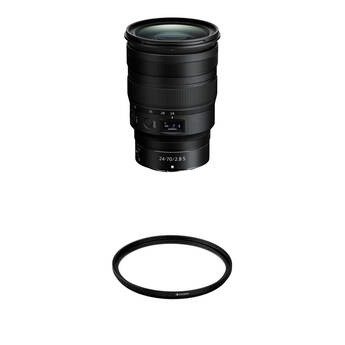 Producto - Nikon NIKKOR Z 24-70mm f/2.8 S Lens for Mirrorless Cameras with UV Filter Kit