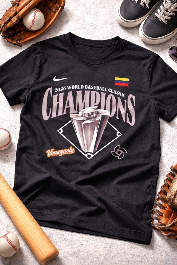 Producto - Remera Algodón Campeones Venezuela Baseball