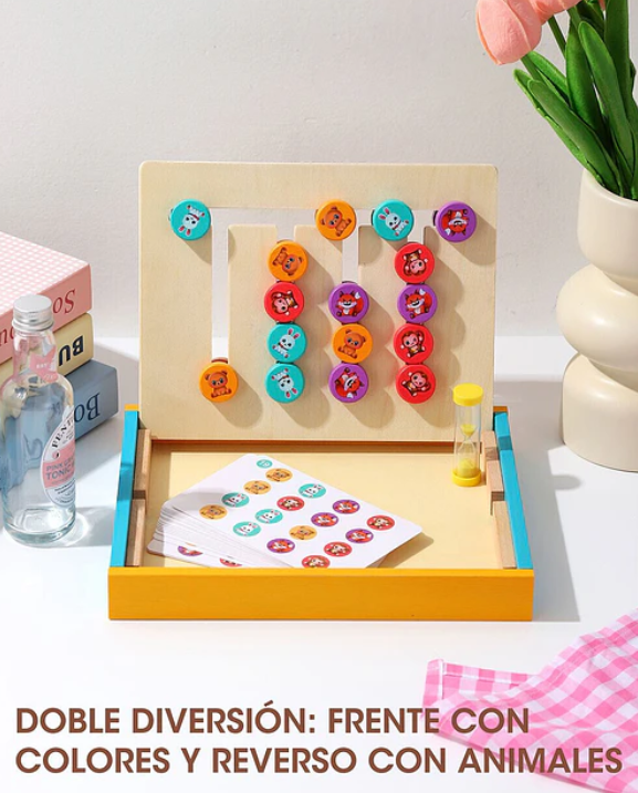 Producto - Juego Didactico  Secuencias Y Patrones Busca Caminos REVERSIBLE con base - 0