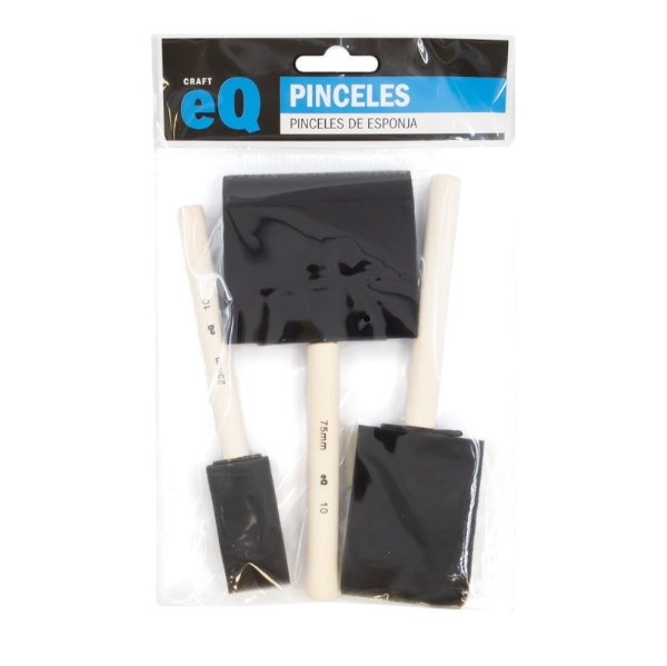 Producto - Eq Set pinceles esponja