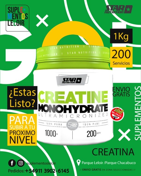 Producto - Creatina 1Kg - Star Nutrition