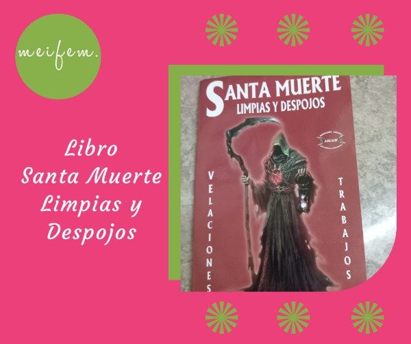 Producto - Libro Santa Muerte Limpias y Despojos