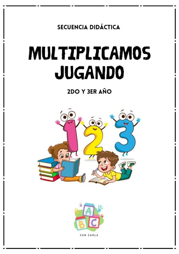 Producto - MULTIPLICAMOS JUGANDO - 2do Y 3er año