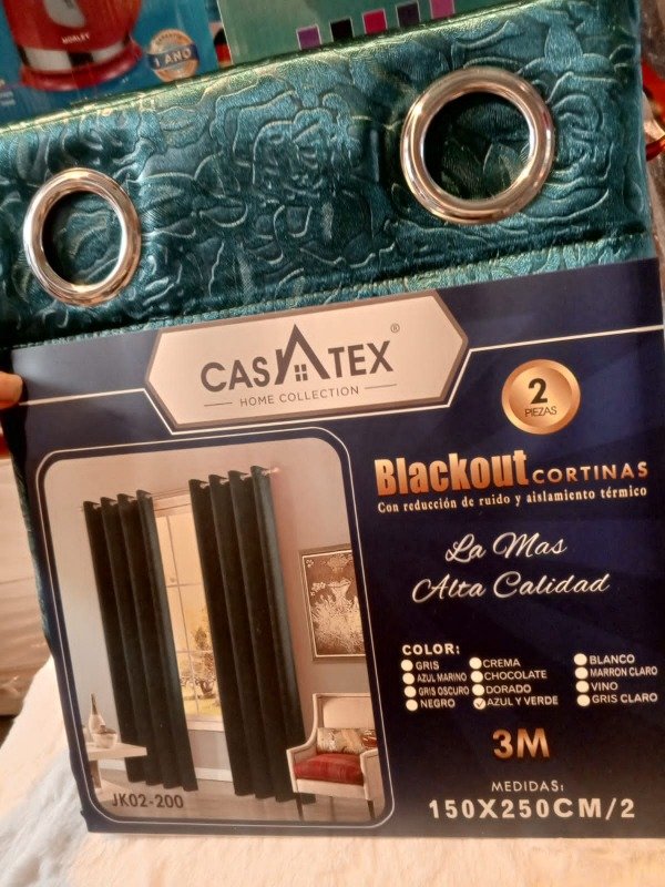 Producto - Línea Blanco !! Cortinas Blackout Casatex con reducción de ruido