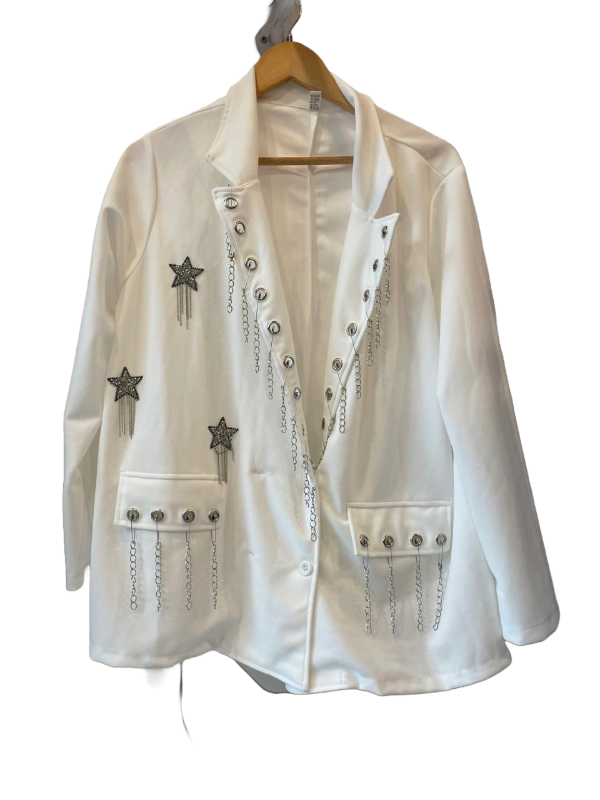 Producto - Blazer Blanco Full-Chain