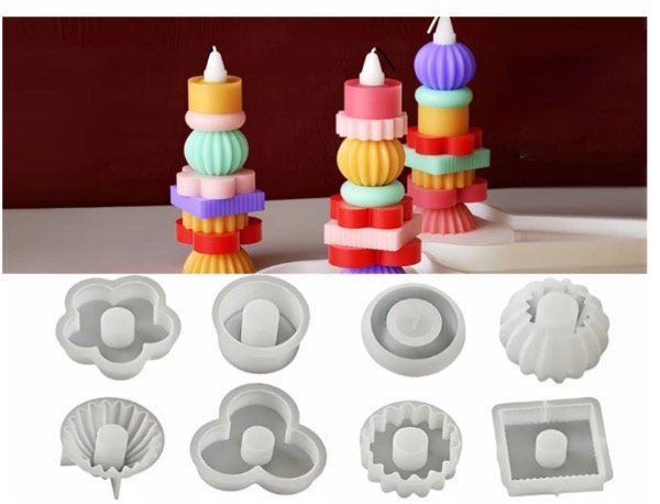 Producto - MOLDE SILICONA PIEZAS APILABLES