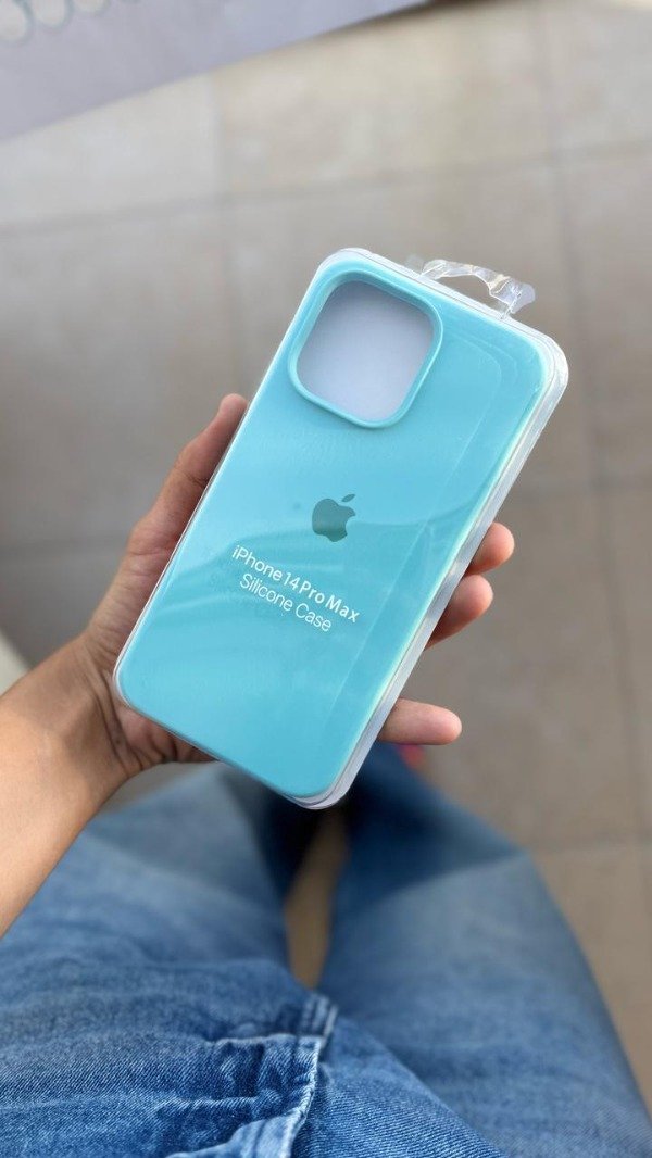 Producto - Silicone Case Aqua (Iphone 14 Pro Max)