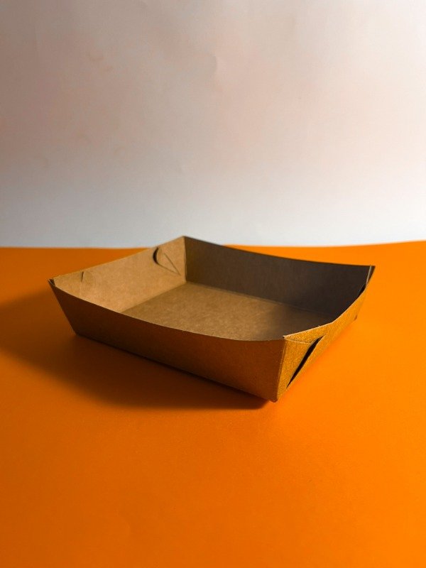 Producto - Bandeja kraft 13x10,5x3,5 (10u)