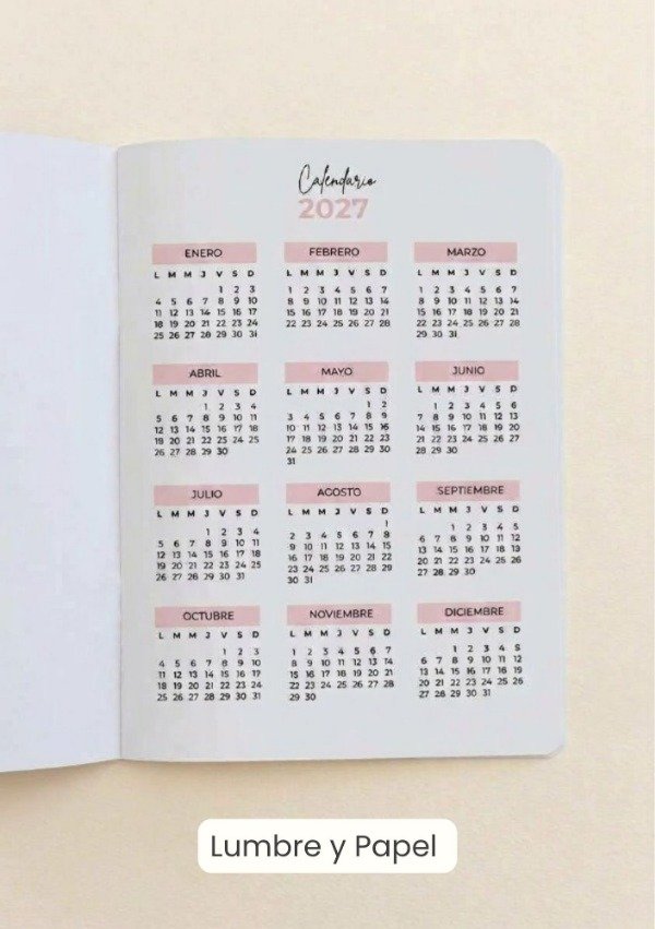 Producto - Planner Mensual - 2