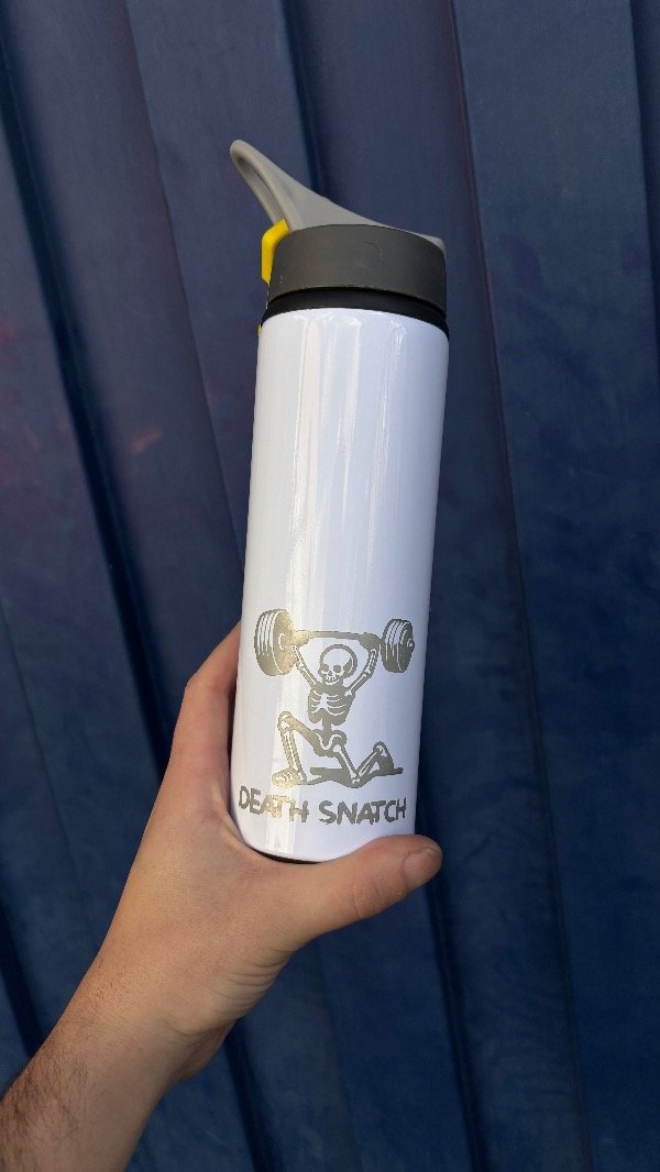 Producto - Botella aluminio (death snatch) + mosqueton